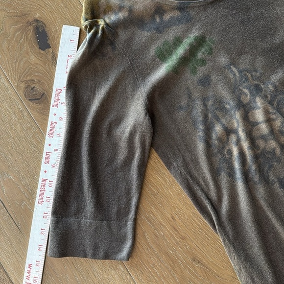 J.Jill silk/Cashmere blend sweater Womens L lightweight Boho Artsy Art to wear - Picture 11 of 11